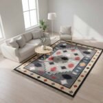 Cotton Panja Dhurrie Rug for Big Hall Living Room Bedroom