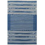 Exquisite Panja Art: Reversible Cotton Designer Dhurrie - Image 2