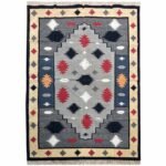 Cotton Panja Dhurrie Rug for Big Hall Living Room Bedroom - Image 2