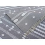Elegant Reversible Cotton Dhurrie for Modern Homes - Image 3