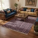 The Nomad’s Dream: Hand-Woven Panja Cotton Rug