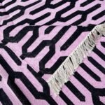 The Nomad’s Dream: Hand-Woven Panja Cotton Rug - Image 3