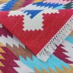 Urban Zen Flatweave: 100% Pure Cotton Hand-Made Rug - Image 3