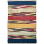 Heart-Woven: Authentic Panja Technique Cotton Dhurrie - Image 2