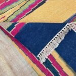 Heart-Woven: Authentic Panja Technique Cotton Dhurrie - Image 3