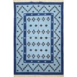 Slow-Made Luxury: Hand-Loomed Cotton Panja Dhurrie - Image 2