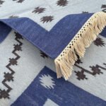 Slow-Made Luxury: Hand-Loomed Cotton Panja Dhurrie - Image 3
