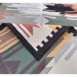 Cotton Panja Dhurrie Rug for Living Room Decor, Handmade Reversible - Image 3