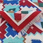 Master-Stroke Panja Weave: Heritage Reversible Dhurrie - Image 3