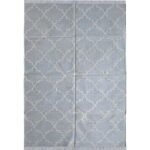 Stay-Flat Panja Weave: Heavyweight Cotton Reversible Rug - Image 2
