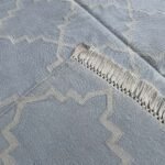 Stay-Flat Panja Weave: Heavyweight Cotton Reversible Rug - Image 3