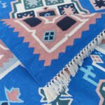 Reversible Versatility: The Dual-Look Panja Cotton Dhurrie - Image 3