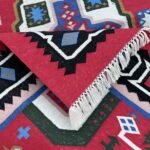 Anti-Skid Texture: Tightly Woven Panja Flatweave Rug - Image 3