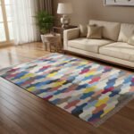 Grandeur Panja: Oversized Reversible Cotton Floor Art panja durry