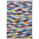 Grandeur Panja: Oversized Reversible Cotton Floor Art panja durry - Image 2