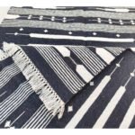 Cotton Panja Dhurrie Rug Handmade, Flatwoven Reversible Rug for Indoor Outdoor - Image 3