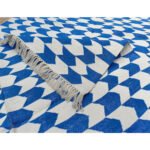 Classic Reversible Hand-Made Cotton Floor Mat - Image 3