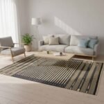 Cotton Panja Dhurrie Rug for Large Hall Flatweave Decor