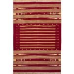 The Collector’s Dhurrie: Authentic Panja Hand-Crafted Rug - Image 2