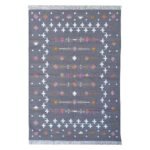 Symmetry in Cotton: Reversible Artisan Panja Dhurrie - Image 2