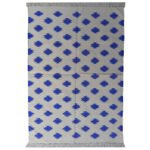 Handmade Cotton Flatweave Rug, Panja Dhurrie Reversible Indoor Outdoor - Image 2