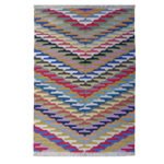 Desi Hand-Made Reversible Cotton Dhurrie - Image 2