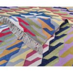 Desi Hand-Made Reversible Cotton Dhurrie - Image 3