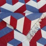 Cotton Panja Dhurrie Rug for Bedroom Soft Area Rug - Image 3