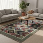 Traditional Handwoven Wool & Jute Kilim Rugs