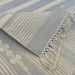Cotton Panja Dhurrie Rug for Living Room Family Decor - Image 3