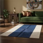 Boho Style Cotton Panja Dhurrie Rug, Handmade Flatweave Reversible durry