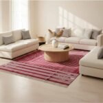 Cotton Panja Dhurrie Rug for Big Hall Reversible Flatweave