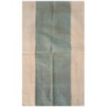 Reversible Cotton Dhurrie Rug, Handmade Panja Flatweave Area Rug - Image 2