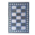 Handwoven Cotton Panja Dhurrie Rug for Coffee Table & Sofa Area - Image 2