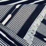 Handmade Indian Cotton Dhurrie Rug for Living Room Decor - Image 3