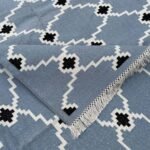 Cotton Panja Dhurrie Rug for Large Hall Cotton Rug - Image 3