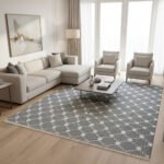 Cotton Panja Dhurrie Rug for Large Hall Cotton Rug