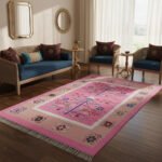 Luxury Reversible Cotton Hand-Made Rug