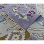Modern Handmade Reversible Cotton Rug - Image 3