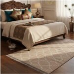 Contemporary Artisan-Made Reversible Floor Rug