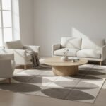 Large Area Cotton Dhurrie Rug, Handmade for Big Hall Living Room