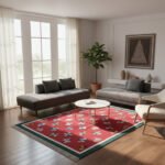 Cotton Panja Dhurrie Rug for Living Room Sofa Area