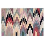 Cotton Panja Dhurrie Area Rug, Flatweave Handmade Indoor Outdoor - Image 3