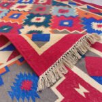 Cotton Panja Dhurrie Rug for Center Table Home Styling - Image 3