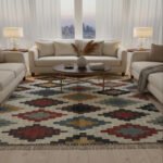 Cultural Handwoven Wool & Jute Kilim Rugs