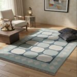 Cotton Panja Dhurrie Rug for Coffee Table Styling