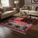 Luxury Reversible Cotton Hand-Made Rug