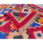 Exquisite Artisan-Crafted Flatwoven Cotton Masterpiece - Image 3