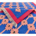 Cotton Panja Dhurrie Rug for Living Room Sitting Area - Image 3