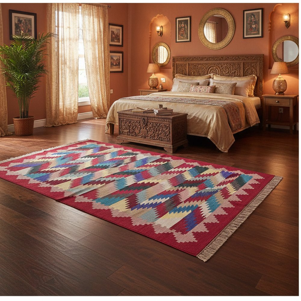 36 Signature Artisan Series: Reversible Cotton Flatweave - Image 1